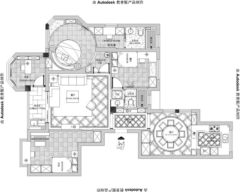 三室兩廳兩衛(wèi)C