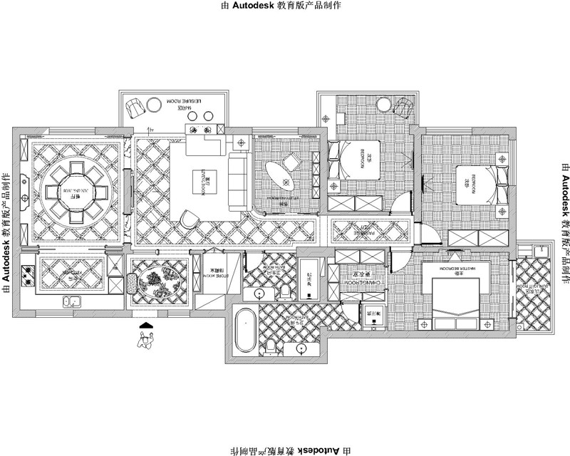 三室一廳一衛(wèi)A 