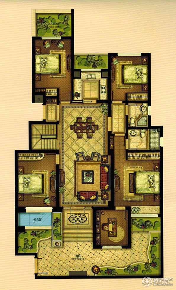 五室兩廳三衛(wèi)245