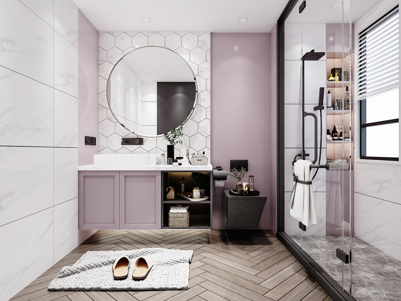 衛(wèi)生間參考效果