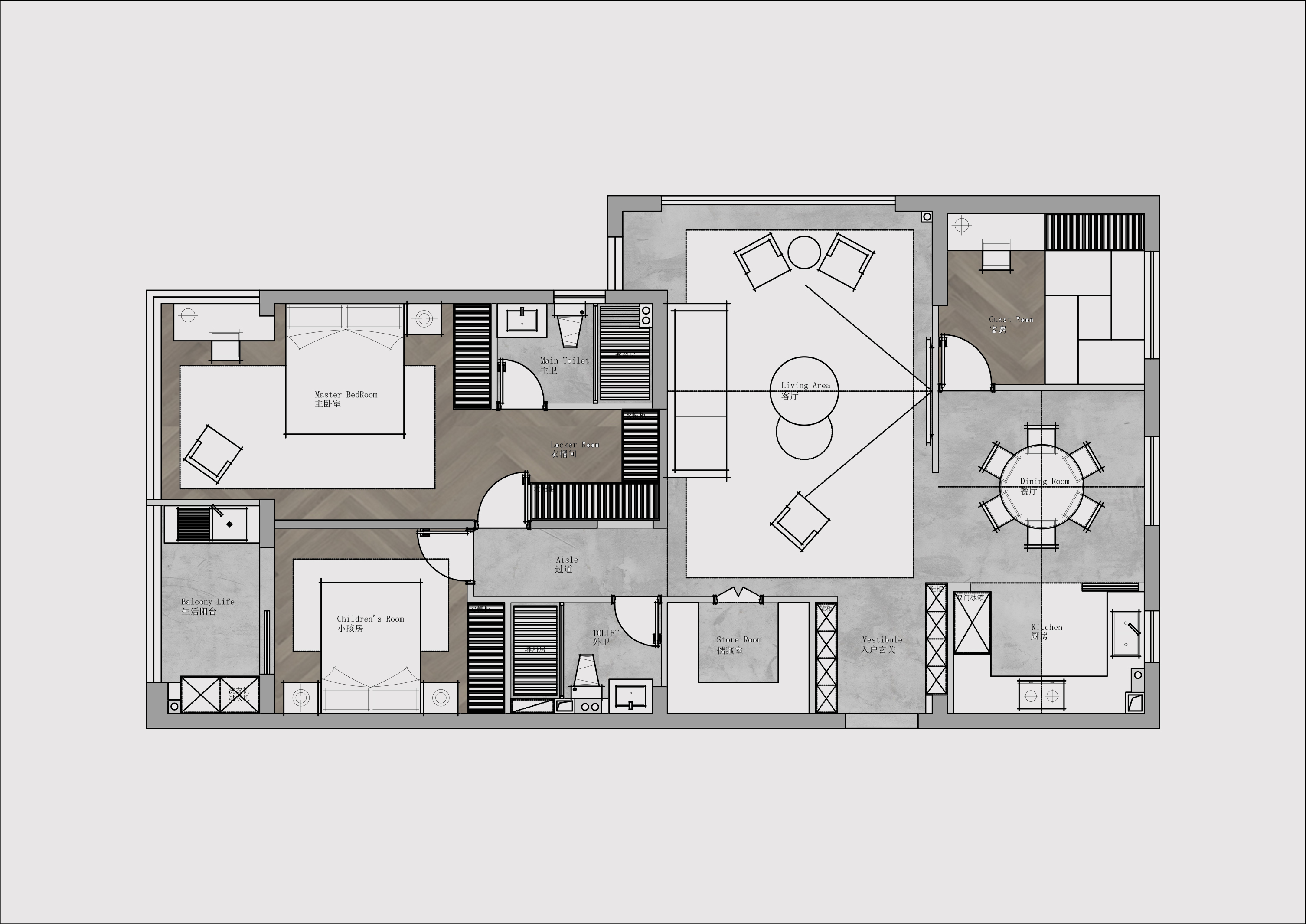 平面布置方案二
