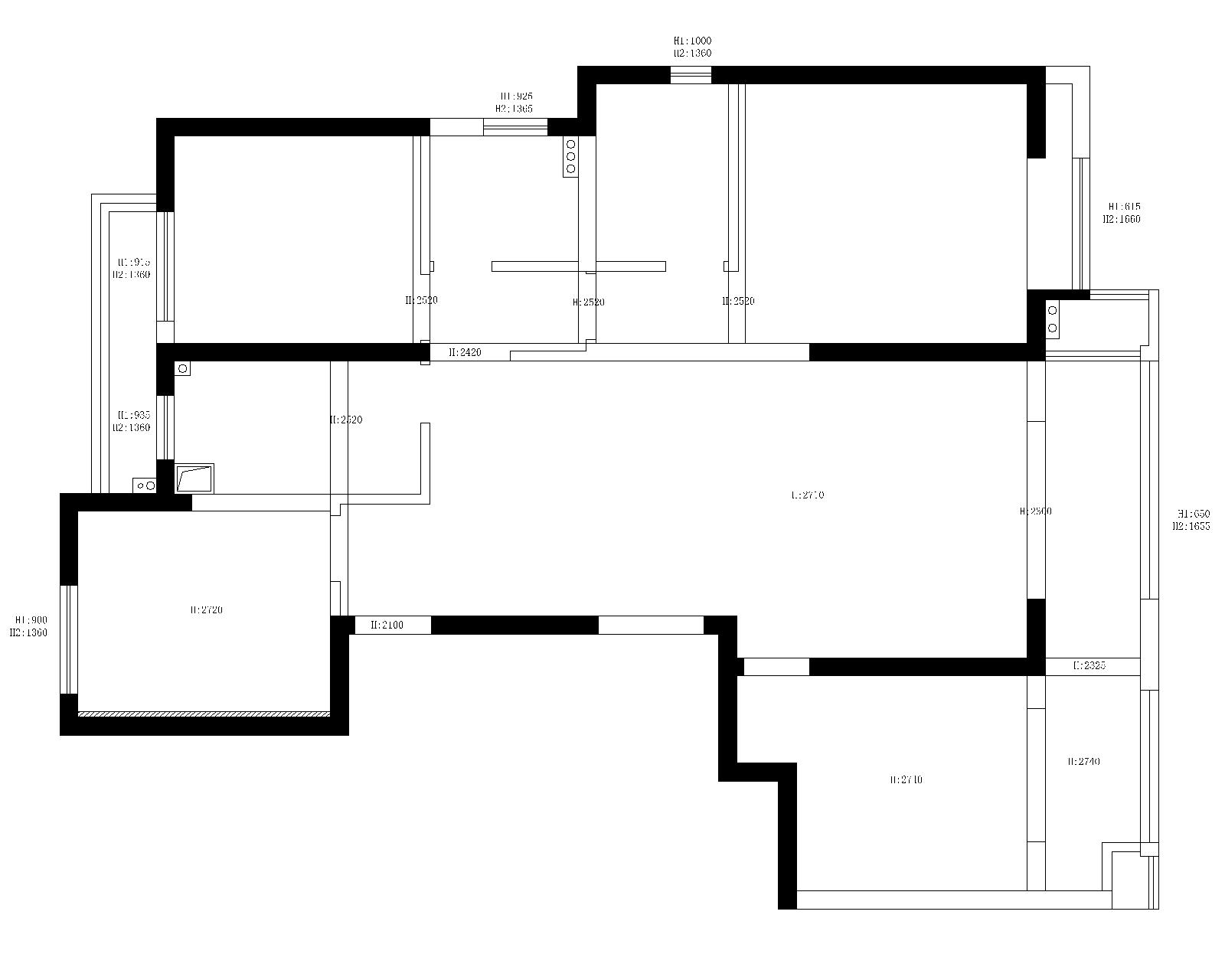原始結(jié)構(gòu)圖