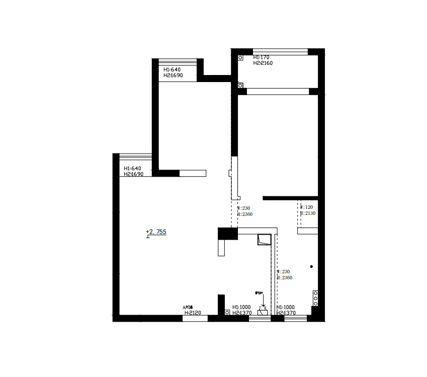 原始結(jié)構(gòu)圖