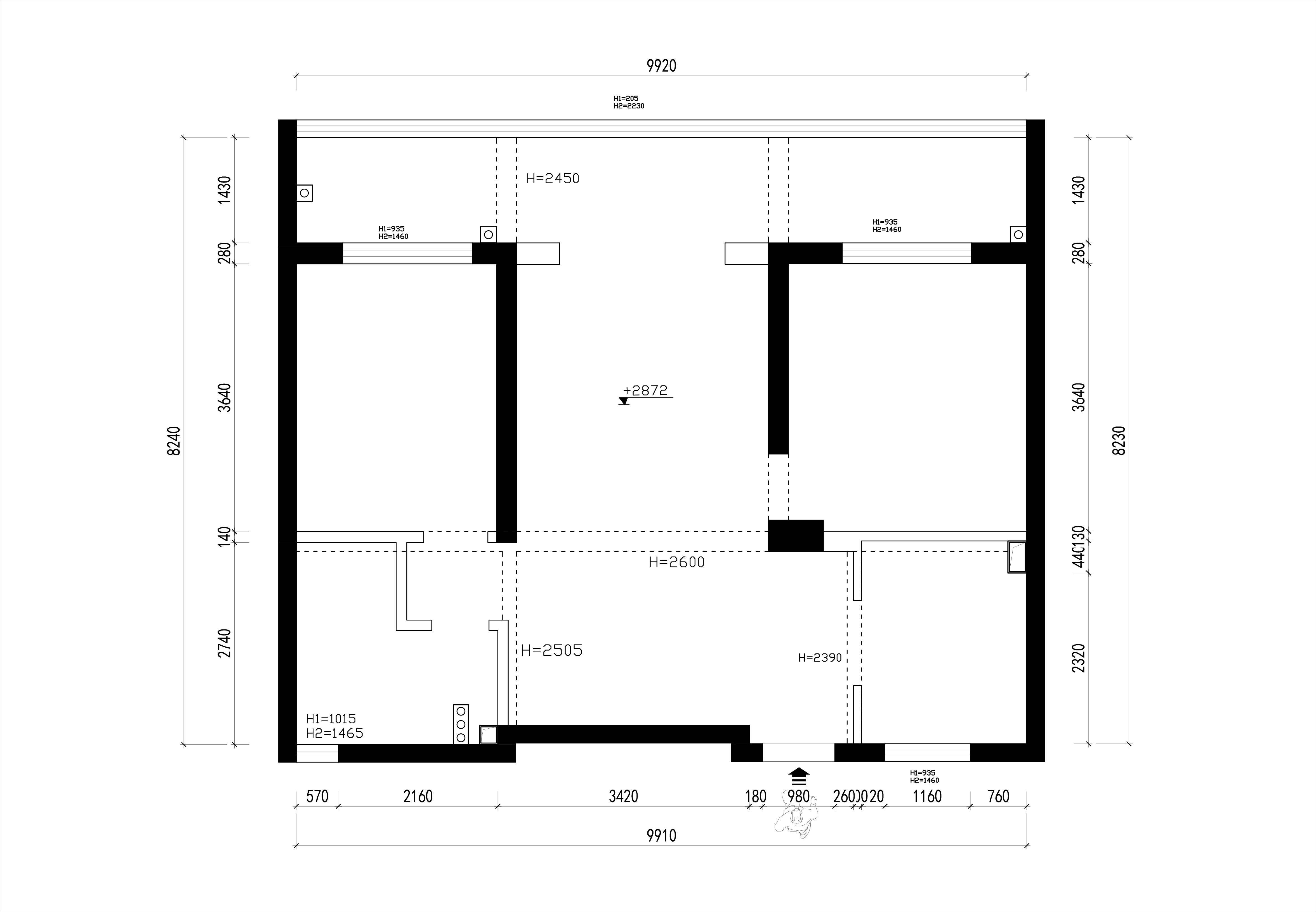 父母房原始框架圖