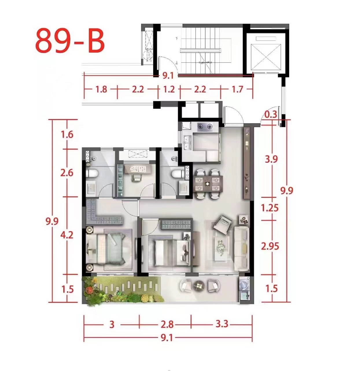 原始結(jié)構(gòu)圖