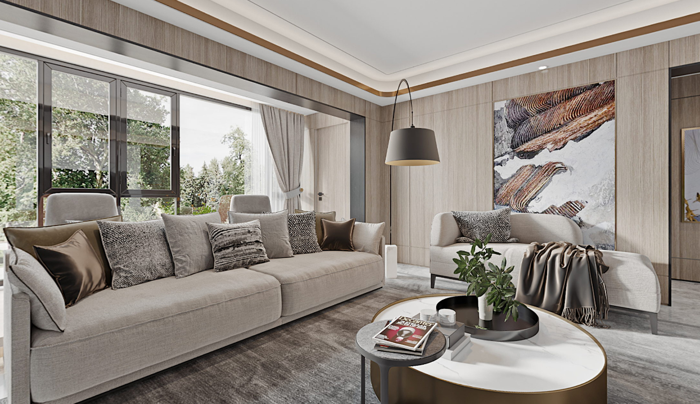 碧桂園瓏悅6棟奇數(shù)層效果圖