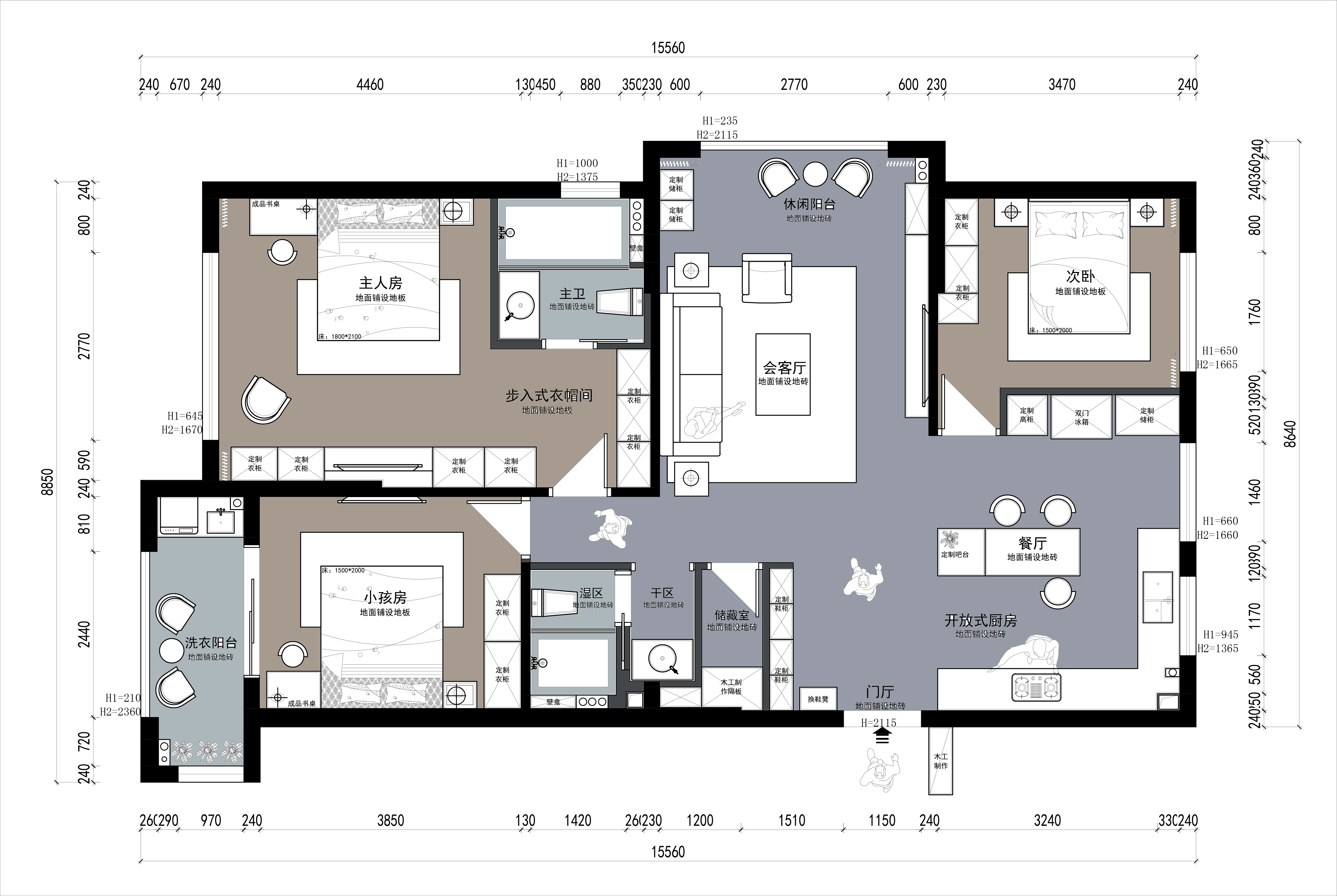 德林居2幢1單元1104室潘先生雅居