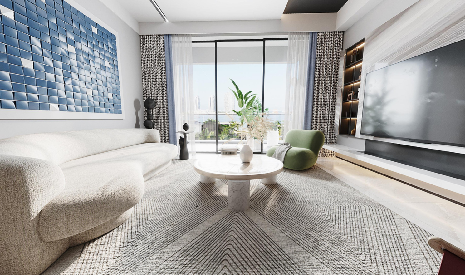 現(xiàn)代簡約-國際華城1-03-全案設(shè)計(jì)師陳盛潺