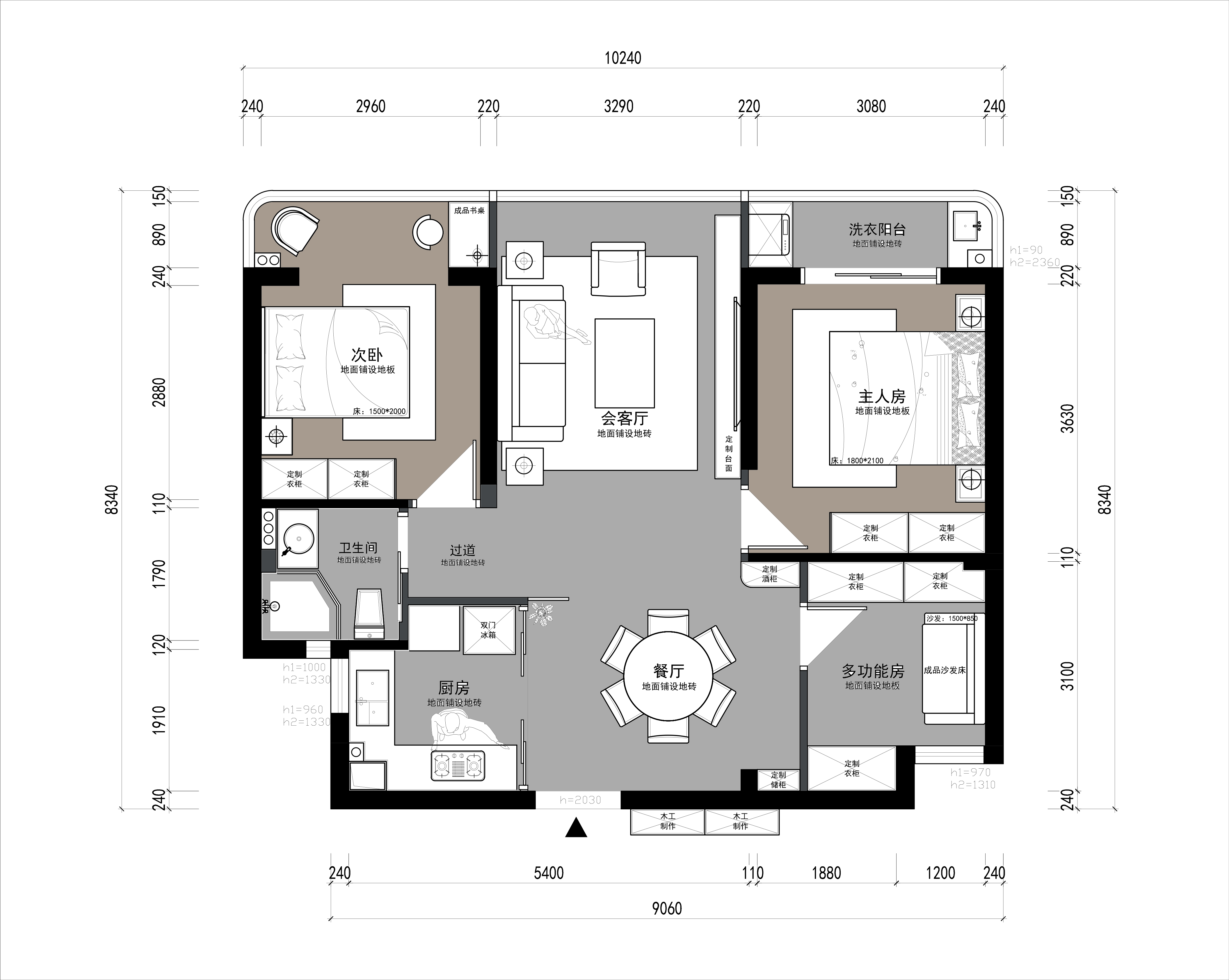 宏博苑4幢1105室