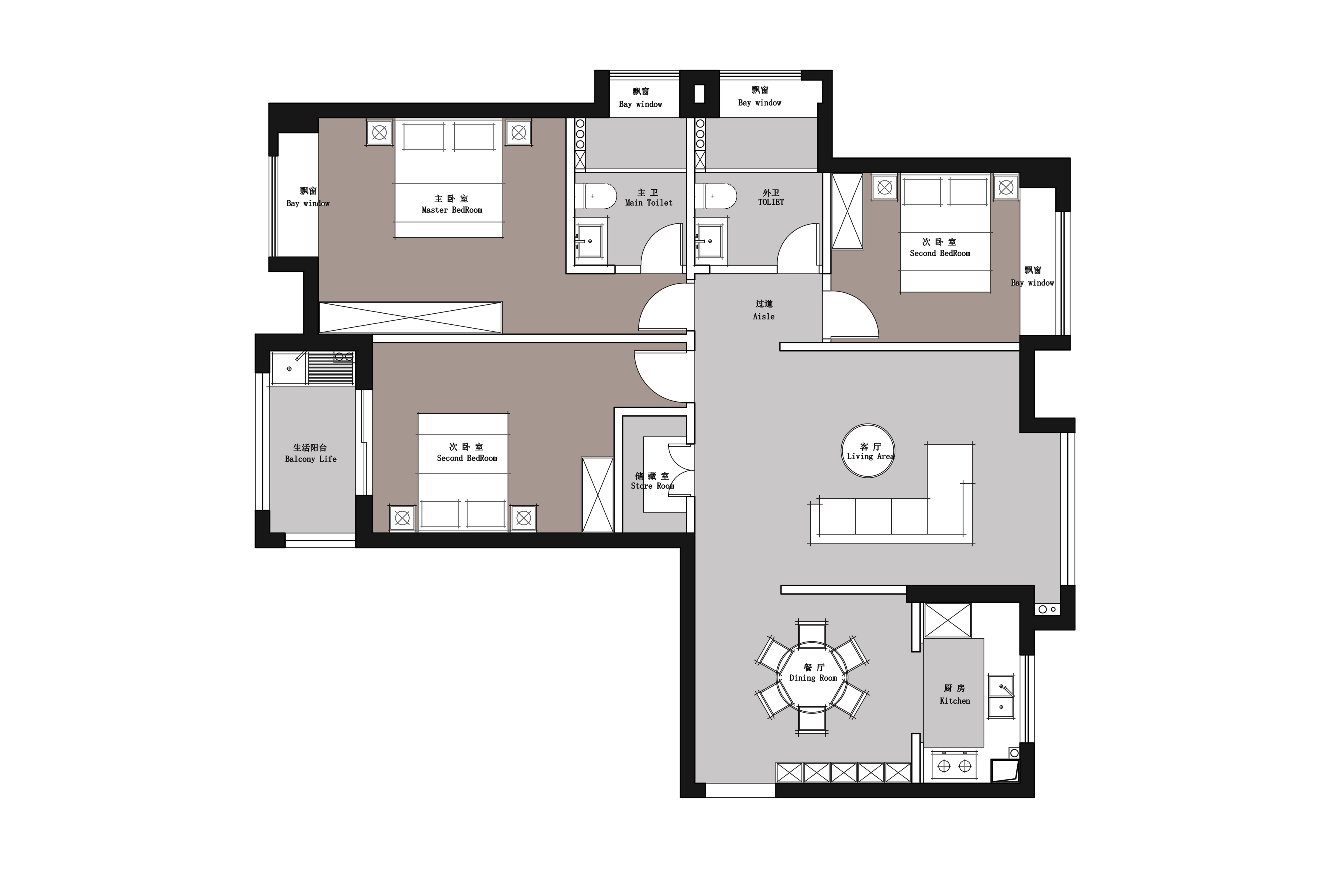 羅西住宅區(qū)陳女士雅居