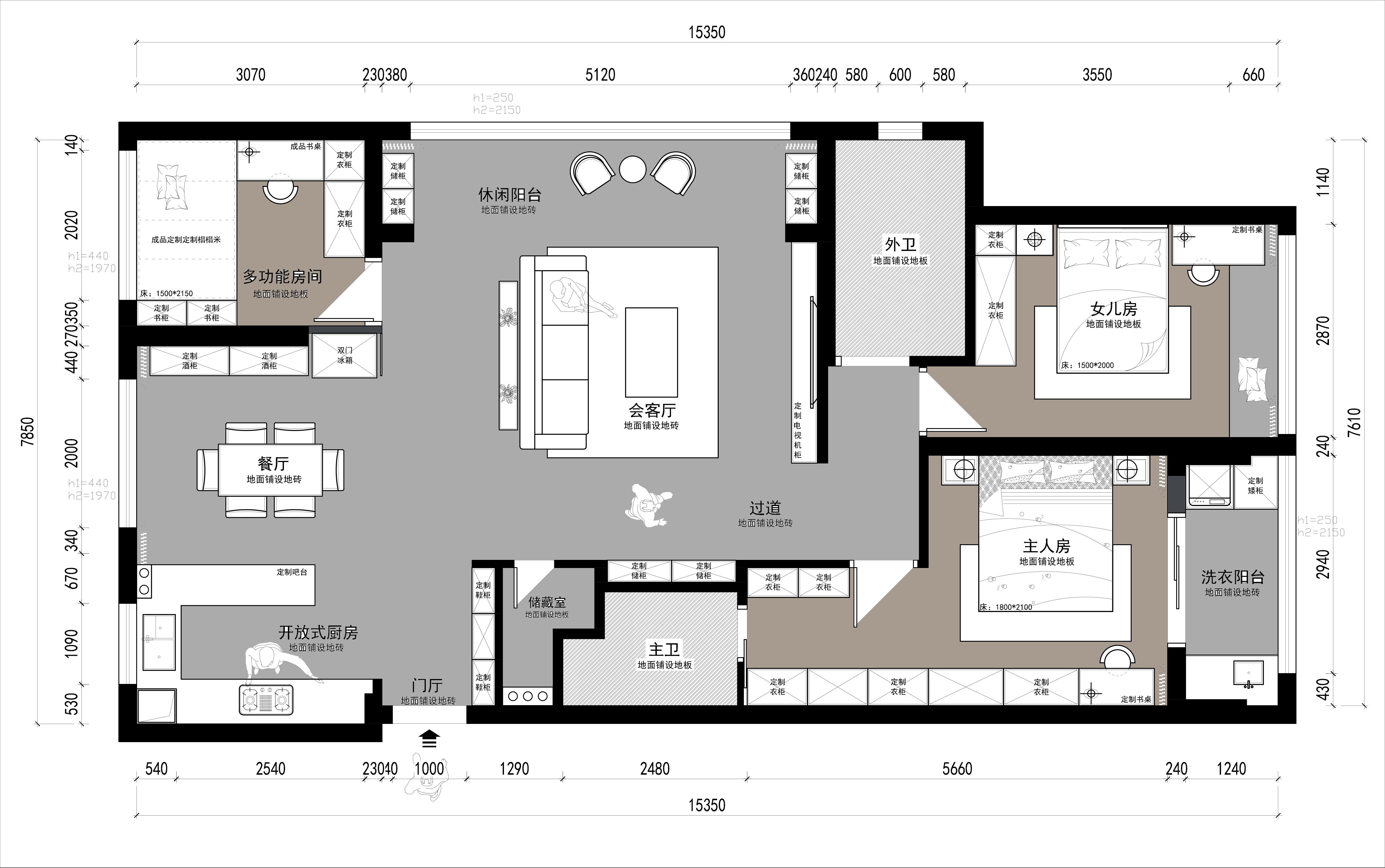 保利天悅13幢1801室