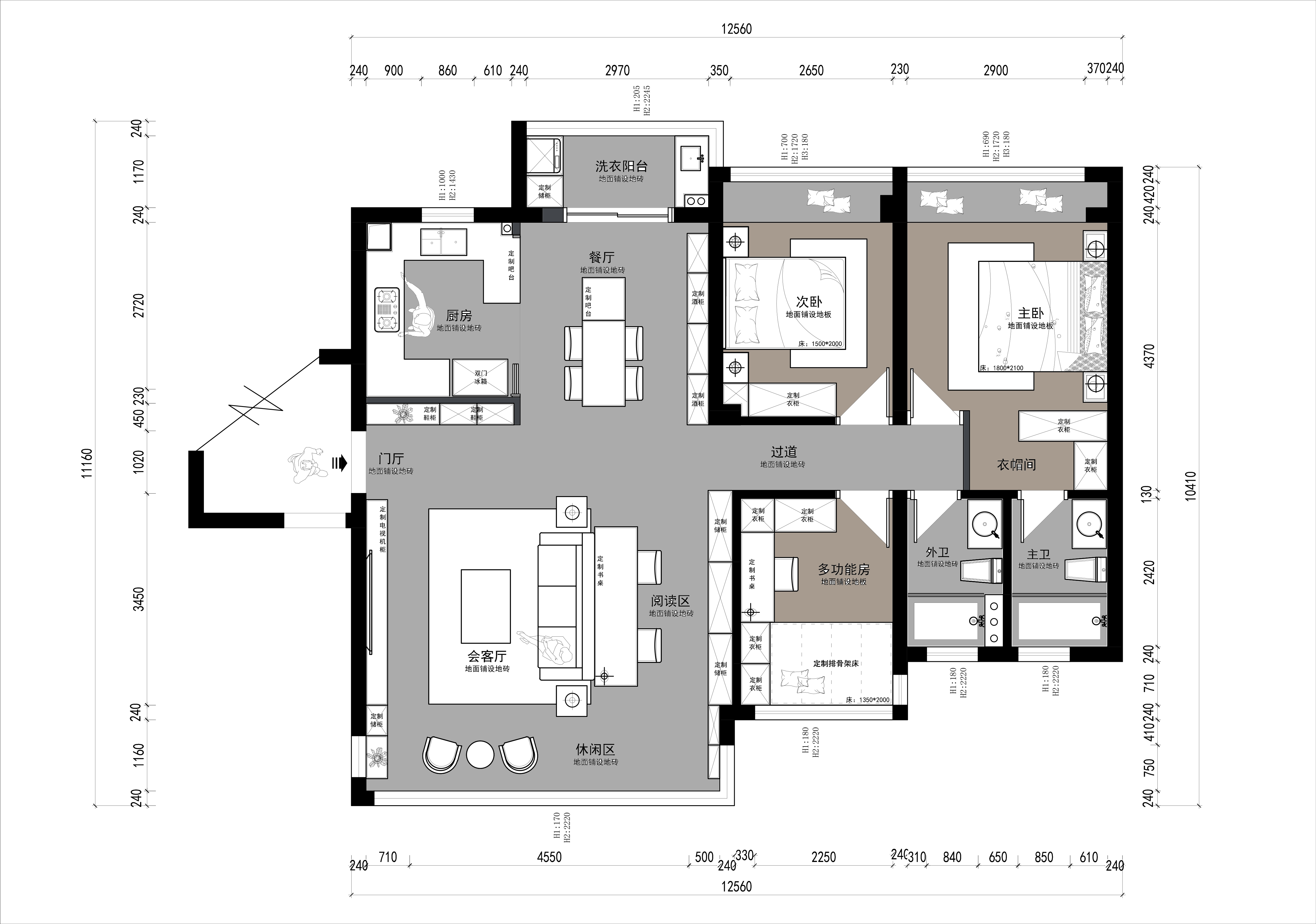 鹿洲府2幢1402室