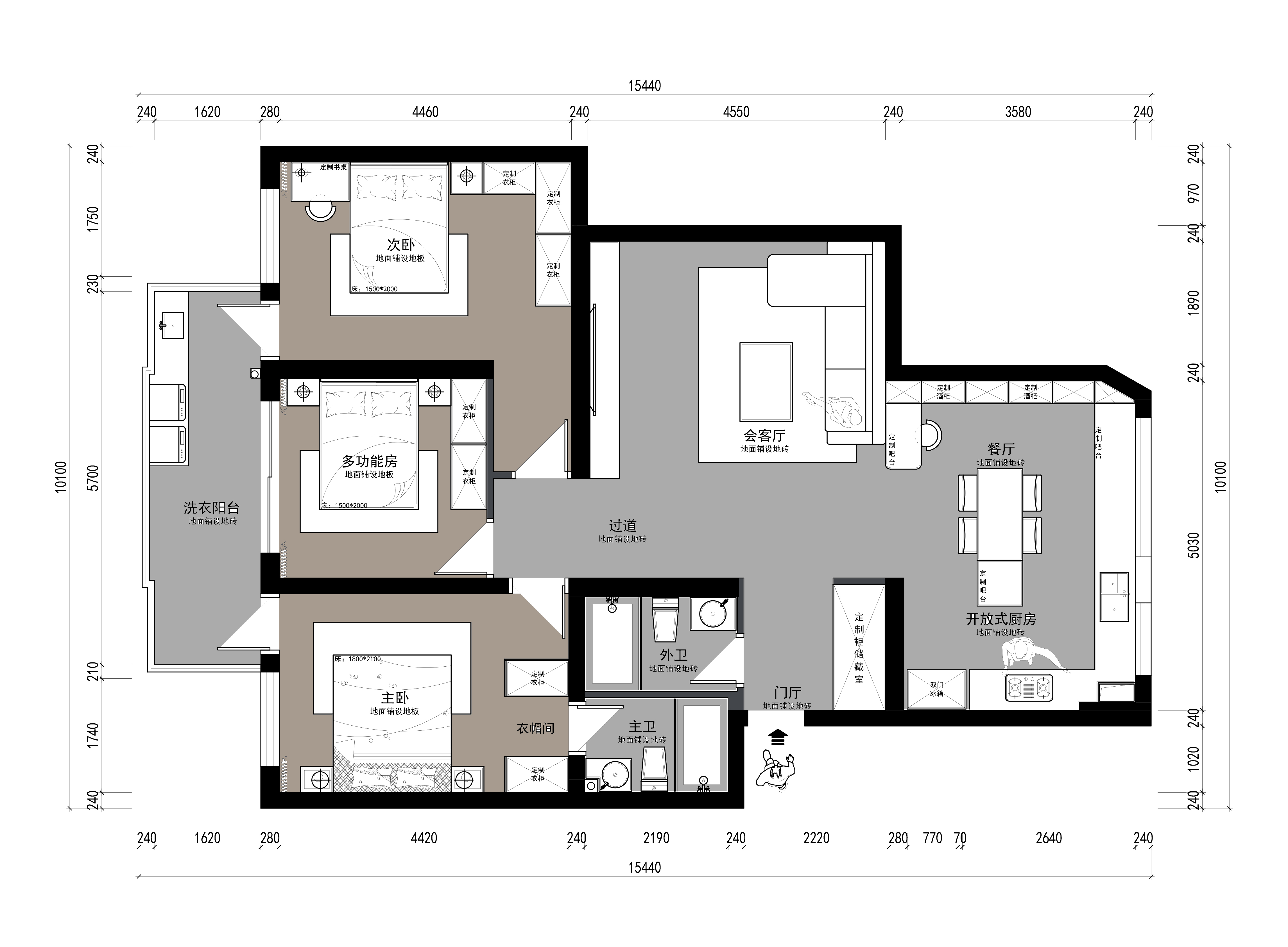 王子花苑5幢304室