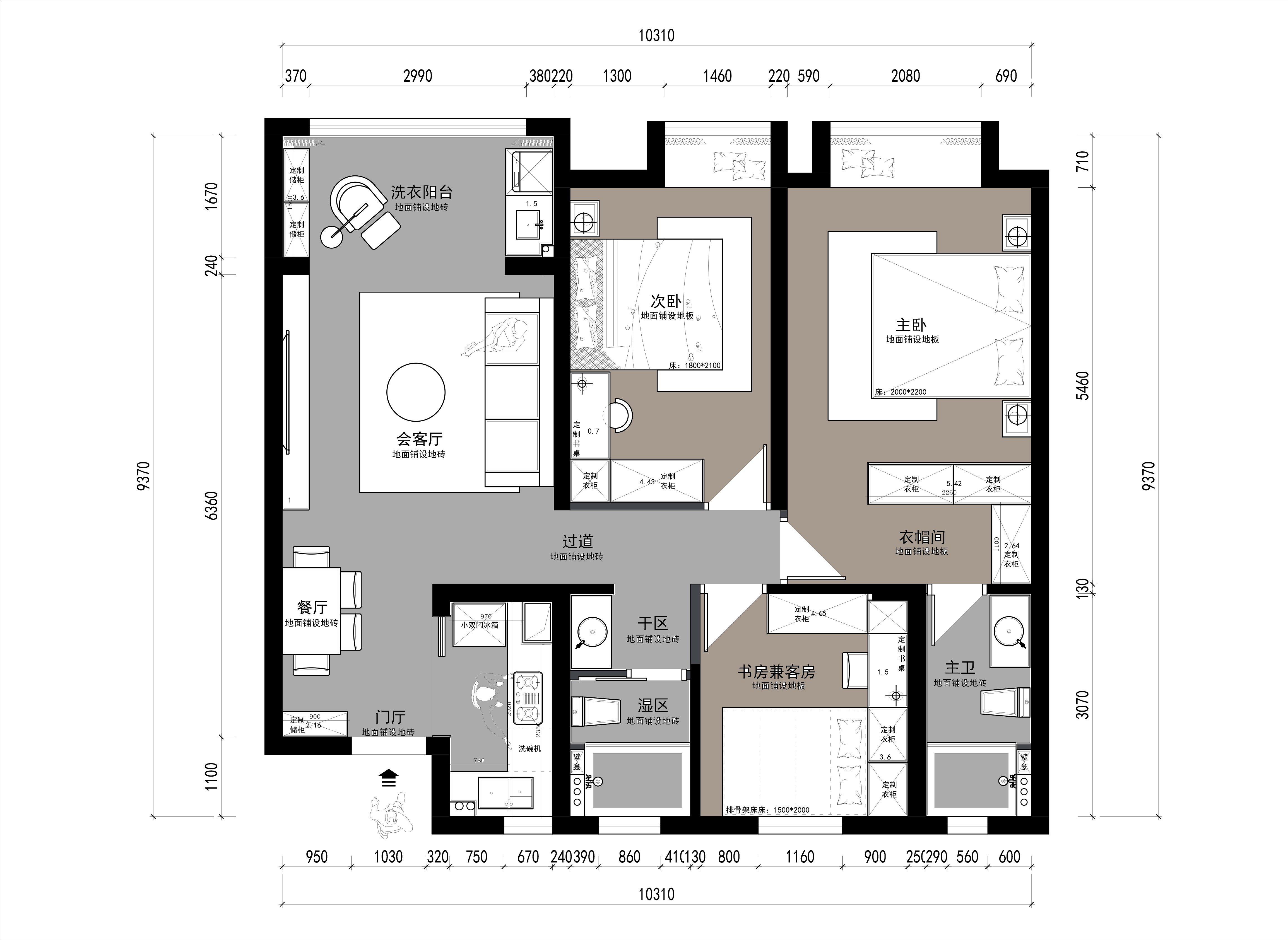 鼎旺家園2幢902室