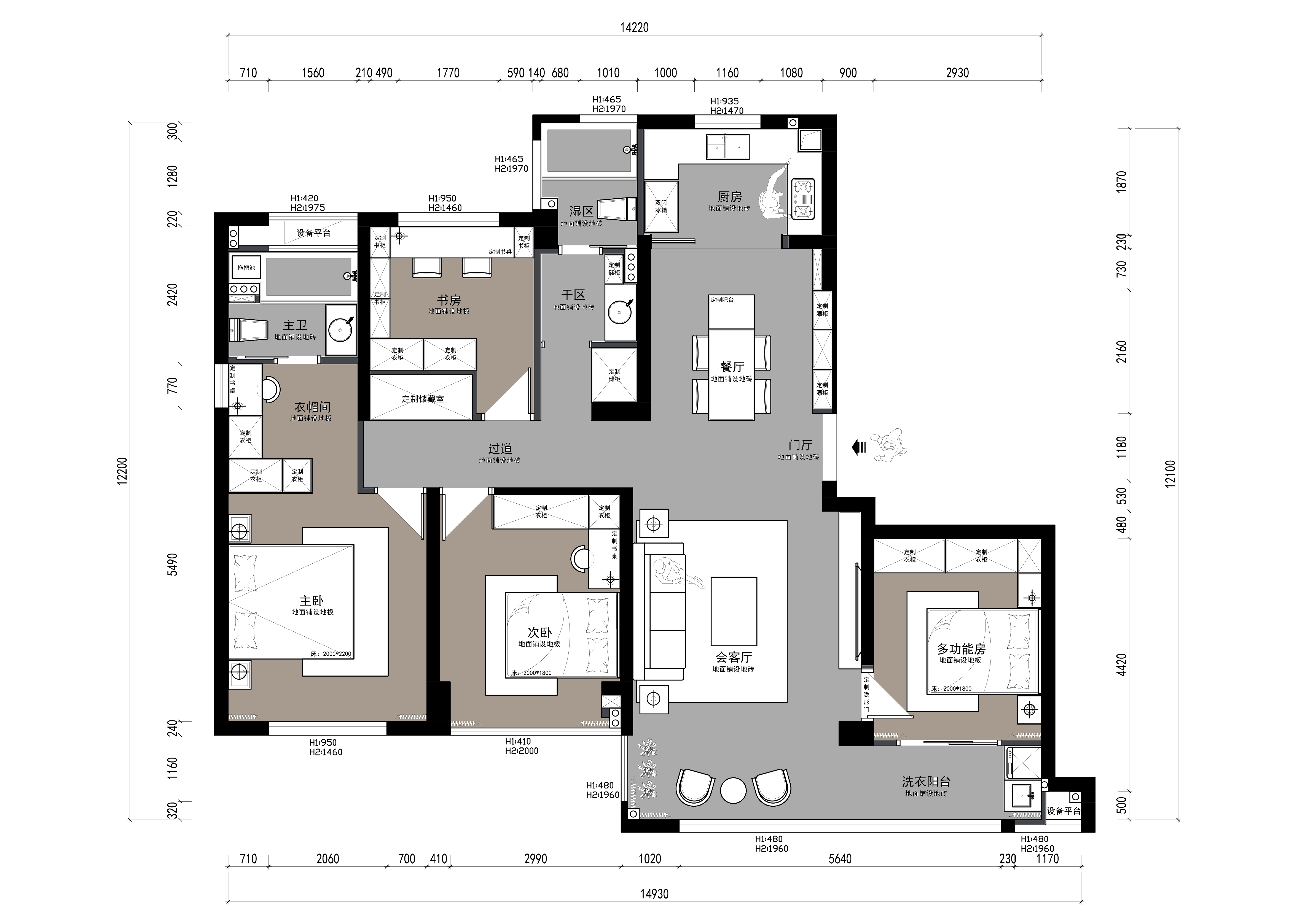 岠江西苑1幢1604室