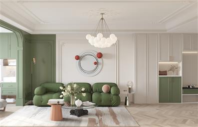 潘女士雅居現(xiàn)代法式風(fēng)