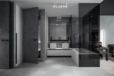 興甌小區(qū)董先生雅居--極簡(jiǎn)黑白灰