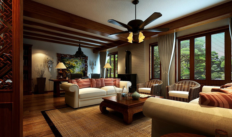 東方明珠城-125平-東南亞風(fēng)格